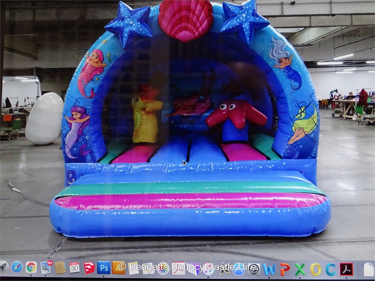 Mermaid Bouncy Castle Hire